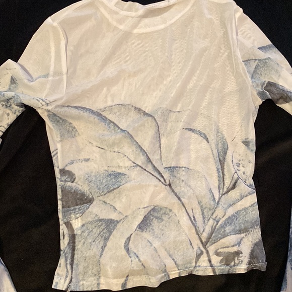 Y2K mesh shirt Size S - Picture 2 of 2